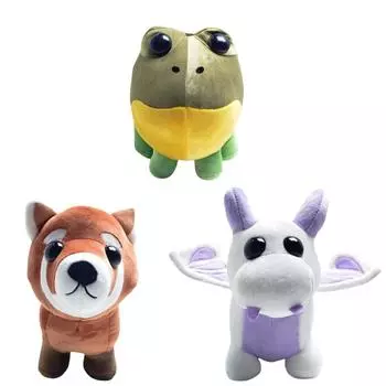 Новый продукт: Adopt Me, игровые аксессуары, плюшевые игрушки в виде лягушки из мультфильма 25cm 115g