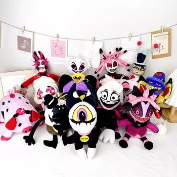 Новый продукт Hazbinhotel кукла подарок Hell Inn плюшевая игрушка кукла Claw Machine кукла дети