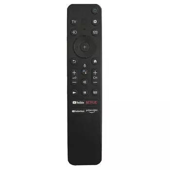Новый пульт дистанционного управления RMF-TX800P для Sony 4K Netflix Voice TV A80K X80K X81K 2022 чёрный