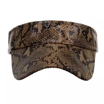 Новый пустой цилиндр с рисунком питона жёлтый