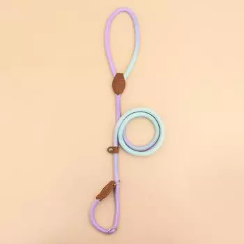 Новый яркий и стильный поводок для собак для безопасных и модных прогулок - прочный и регулируемый, идеально подходит для собак маленьких и средних размеров S