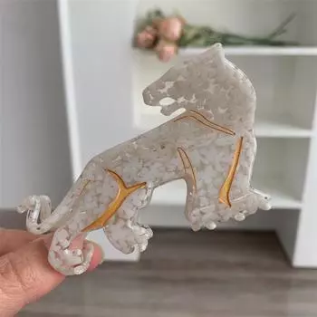 Новый яростный зажим для волос «Гепард» Крутые крабы для волос с головами тигра, льва, гепарда, леопарда, животные заколки для волос для женщин, девушек, зимний аксессуар для волос