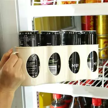 Новый ящик для хранения банок для пива и газировки, кухонный холодильник, держатель для бутылок с напитками, холодильник, органайзер для хранения в холодильной камере, полка