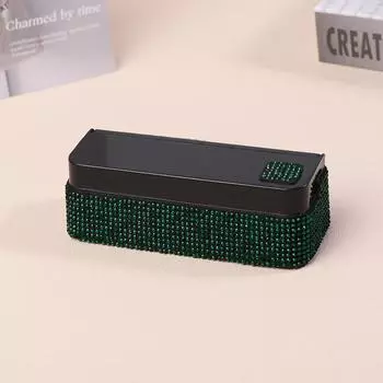 Новый ящик для хранения монет в салоне автомобиля Креативный кошелек для хранения монет в виде коробки для дома и автомобиля Двойное назначение для организации хранения в салоне автомобиля зелёный