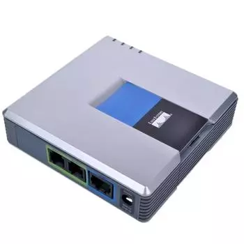 Новый разблокированный телефонный адаптер PAP2T SIP VOIP с 2 телефонными портами FXS VoIP-шлюз