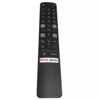 Новый RC901V FMR1 для TCL Bluetooth Voice LCD LED TV с пультом дистанционного управления Netflix Youtube 32S6500 40S6500 43S6800FS 49S6500 чёрный