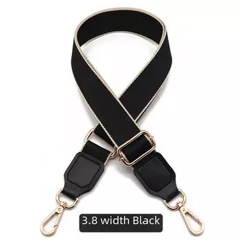 Новый регулируемый широкий сменный плечевой ремень из полиэстера и хлопка для женских сумок через плечо