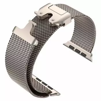 Новый ремешок из титана для Apple Watch ultra3 2 49 мм 10 9 8 7 6 5 Series для Apple iwatch 46 45 44 40 38 мм Metal Loop 2024 for 49mm естественный