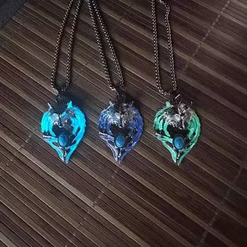 Новый ретро-аксессуар в виде светящейся головы злого волка 70cm