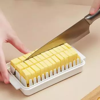 Новый резак для масла, герметичная коробка, контейнер для нарезки палочек, крышка для холодильника, ящик для хранения разделителя масла