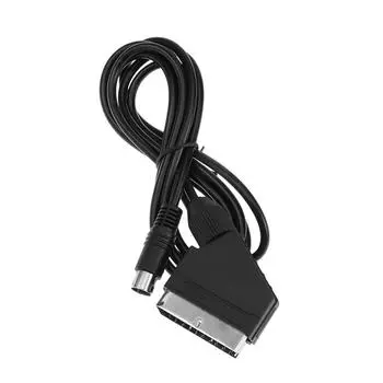 Новый RGB AV кабель провод Scart C-Pin для консоли Sega Mega Drive 1 Master System