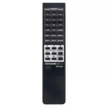 Новый RM-D335 для проигрывателя компакт-дисков SONY, пульт дистанционного управления CDP-C365 CDP-C345 CDP-C335 CDP-C245 CDP-C741 CDP-C265 CDP-CA7ES чёрный