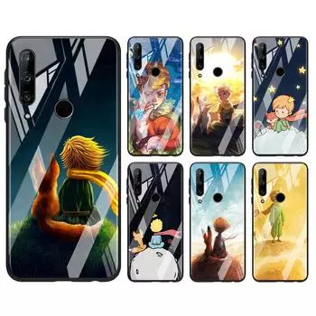Новый роскошный чехол из закаленного стекла «Маленький принц с лисой» для Honor 30 20 10 9X 8X Pro Plus Lite, чехол для телефона Honor 8X