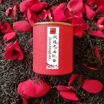 Новый розовый чай Цзюцюй Красная слива Лунцзин Тяжелый розовый чай Высокогорный чай 10 г