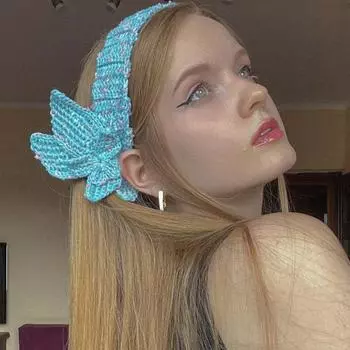 Новый ручной работы двойной конский хвост рыжий парик для взрослых и детей в одном стиле шапка