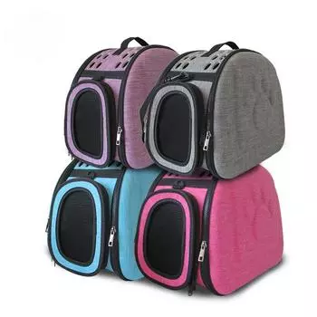 Новый рюкзак для домашних животных Frosted Pet, сумка для прогулок, дышащий складной рюкзак для кошек и собак, сумка для домашних животных S 35*20*22cm