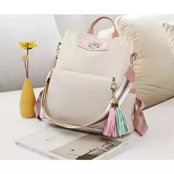 Новый рюкзак для школьников, школьная сумка, рюкзак для путешествий на открытом воздухе, модные женские сумки через плечо чёрный