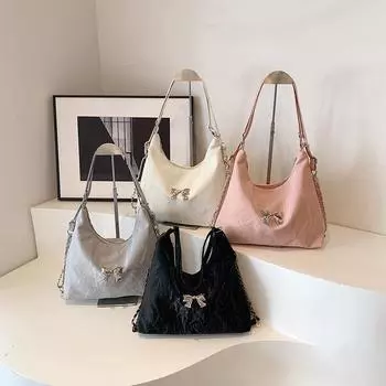 Новый рюкзак модный красивый повседневный мягкий большой вместительный женский рюкзак бабочка простая сумка через одно плечо