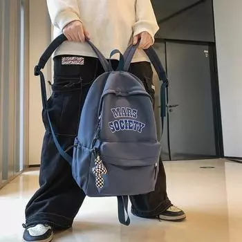 Новый рюкзак, модный туристический рюкзак, японский рюкзак большой вместимости для мужчин и женщин белый