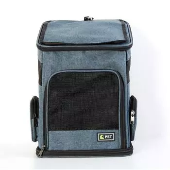 Новый рюкзак-сумка для кошек для выхода на улицу, портативная сумка для домашних животных, большая вместительная сумка для кошек, портативные принадлежности для домашних животных чёрный