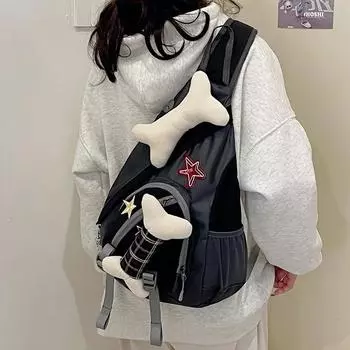 Новый самый продаваемый женский рюкзак через плечо Новая вместительная однотонная нейлоновая сумка Горячая продажа женская сумка через плечо