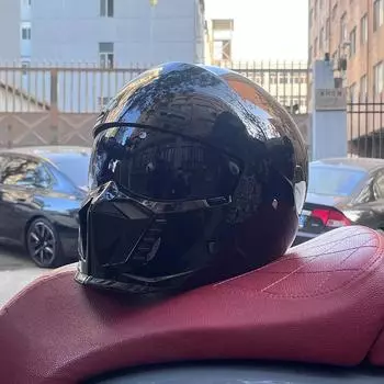 Новый Scorpion Retro Motorcycle Cascos Moto Locomotive Personality Многоцелевой комбинированный шлем Half ML XL XXL XXXL M