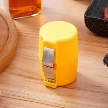 Новый сепаратор яичной скорлупы Открывалка для яиц Взбивалка для яиц Сепаратор яичной скорлупы Бытовая кухонная утварь для выпечки Кухонные принадлежности оранжевый