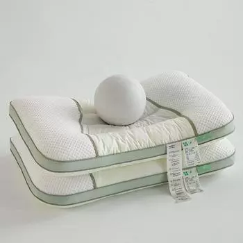 Новый сердечник подушки из хлопка типа А, сердечник подушки из семян кассии с травами, сердечник подушки с зонированной шеей 48*74cm