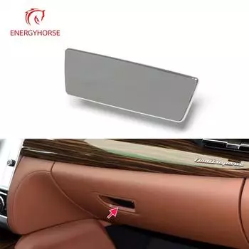 Новый серебристый перчаточный ящик, ручка с открытым замком, съемник ящика для инструментов, крышка для Maserati Quattroporte серебряный