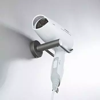 новый серый держатель для фена настенная сушилка подставка для выпрямителя органайзер ящик для хранения держатель для туалета аксессуары для ванной темно серый