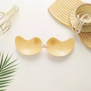 Новый сетчатый дышащий бюстгальтер из манго с цельным куском, собранный на груди с силиконовой наклейкой, невидимый тонкий бюстгальтер для нижнего белья A