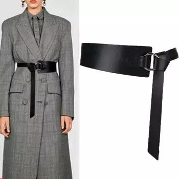 Новый широкий кожаный корсетный пояс женский галстук тонкий красный черный бант ремни для отдыха для леди свадебное платье пояс женские ремни темно-синий