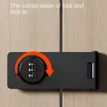 Новый шкаф из цинкового сплава с паролем, светящийся домашний замок с кодовым замком, противоугонное оборудование, шкаф с кодовым замком 3.5inch