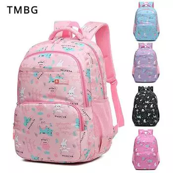 Новый школьный рюкзак для учащихся начальной школы для девочек 1-6 классов, милый и милый детский рюкзак, легкий оксфордский повседневный рюкзак, сумка для книг фиолетовый