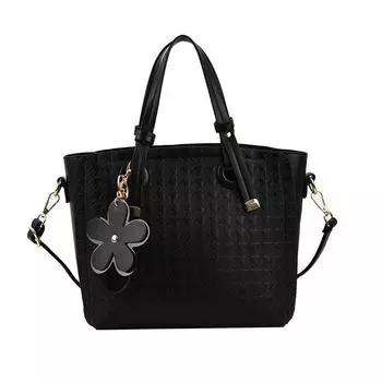 Новый шокирующий дебют! Высококачественная сумка-тоут, идеальное сочетание моды и практичности. чёрный