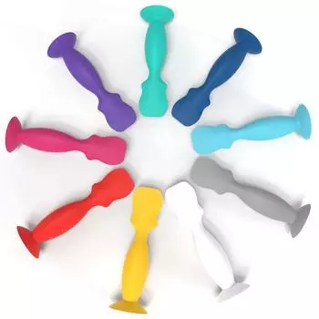 Новый силиконовый аппликатор для крема под подгузник, силиконовая медицинская ложка с присоской, силиконовый скребок для красоты