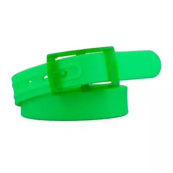 Новый силиконовый ремень пластиковый ремень для мужчин и женщин One Size зелёный