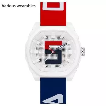 Новый силиконовый ремешок для студентов мужского и женского пола, модные, стильные, простые и персонализированные детские часы