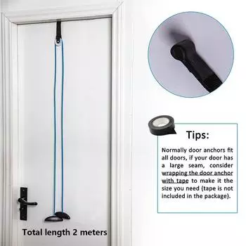 Новый синий плечевой шкив над дверью для упражнений плечевой шкив физиотерапия