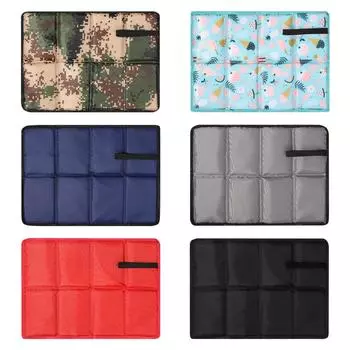 Новый складной походный коврик из ткани Оксфорд, портативный уличный водонепроницаемый пенопластовый коврик для сидения, пляжный коврик, предотвращающий загрязнение пешего туризма, небольшой коврик для сиденья