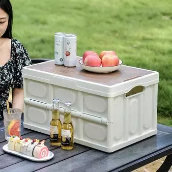 Новый складной ящик для хранения на открытом воздухе, для кемпинга, бытовой ящик для хранения в багажнике автомобиля, многофункциональный удобный ящик для хранения