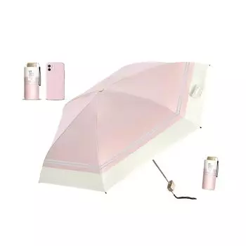 Новый складной зонтик JIS Ultra UV Blocking UV Light, складной, с защитой от солнца и теплового удара, двойного назначения, чехол для хранения на 6 дней рождения, размер которого позволяет поместиться в кармане розовый