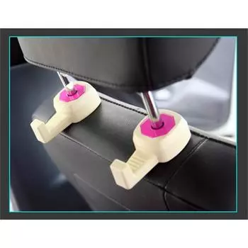 Новый скрытый многофункциональный крючок для спинки автомобильного сиденья, креативный маленький крючок для подголовника автомобиля