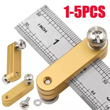 Новый стальной линейный позиционный блок, угловой разметчик, линейный разметочный калибр для линейки, локатор, плотницкий разметчик, измерительные инструменты