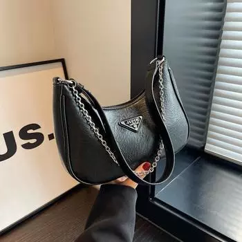 Новый стиль, элитная сумка в стиле иностранного шика, нишевый дизайн для женщин, популярная, бестселлер, универсальная, через плечо