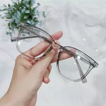 Новый стиль, булавка для ногтей с рисом, плоское зеркало, полнокадровая оправа TR90, ретро очки с защитой от синего света, классические очки в оправе для женщин
