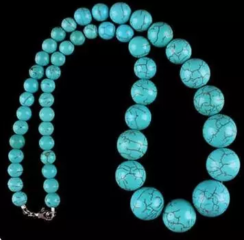 Новый стиль, горячая распродажа** 8-14 мм, круглые бусины из зеленого камня, модные ювелирные изделия, ожерелье 18 дюймов