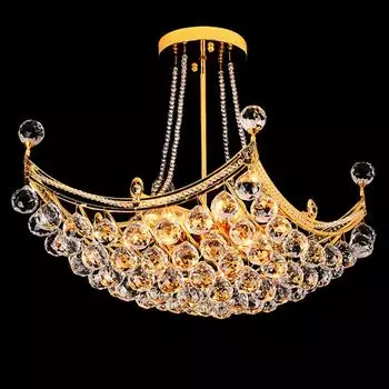 Новый стиль хрустальная люстра светильник хрустальный светильник для гостиной потолочный светильник