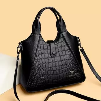 Новый стиль каменного узора, модная и универсальная, трендовая корейская женская сумка через плечо