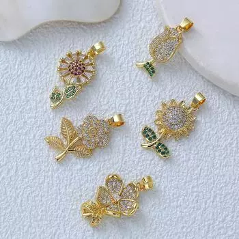 Новый стиль мода личность роза роза женское ожерелье 18 карат кулон женское